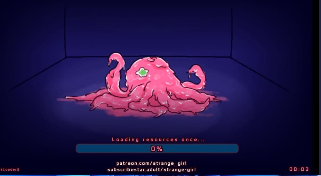 Lovecraft Locker game loading page